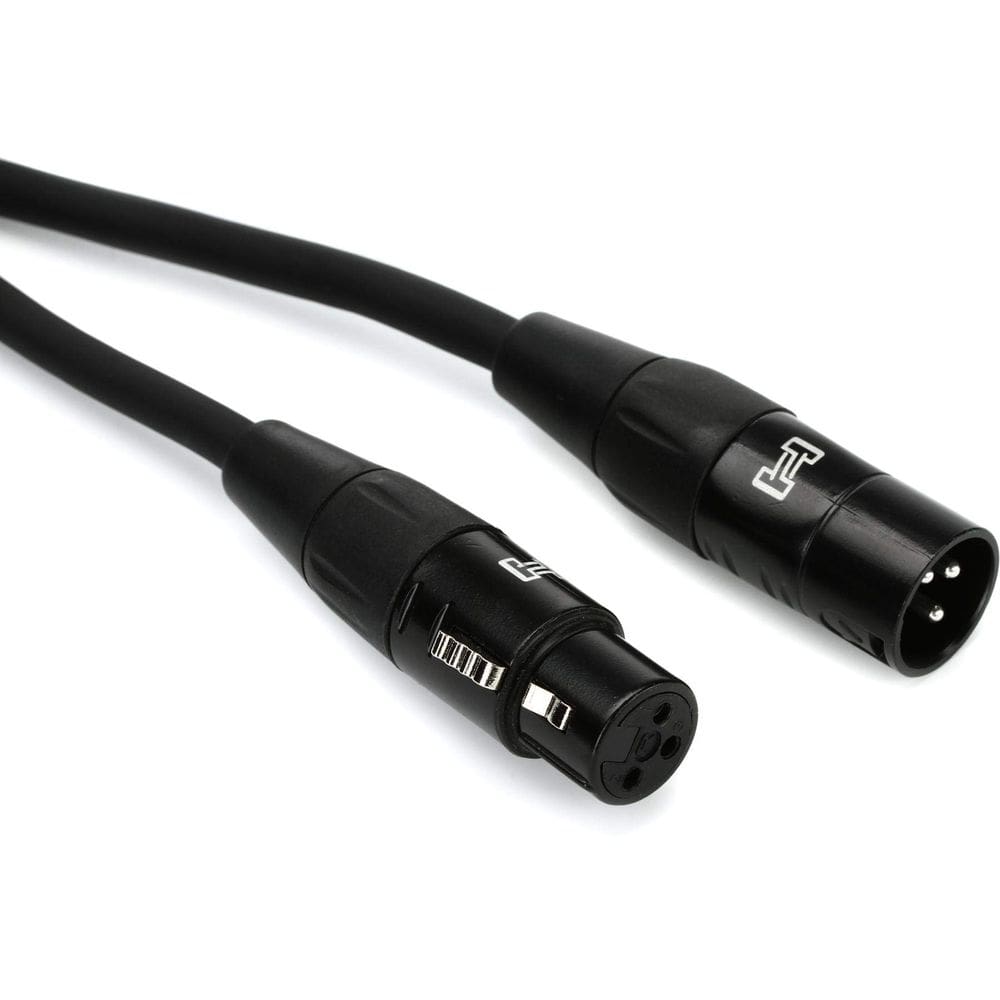 Cabo de microfone Hosa HMIC-015 Pro, XLR3F a XLR3M, 4,5 m
