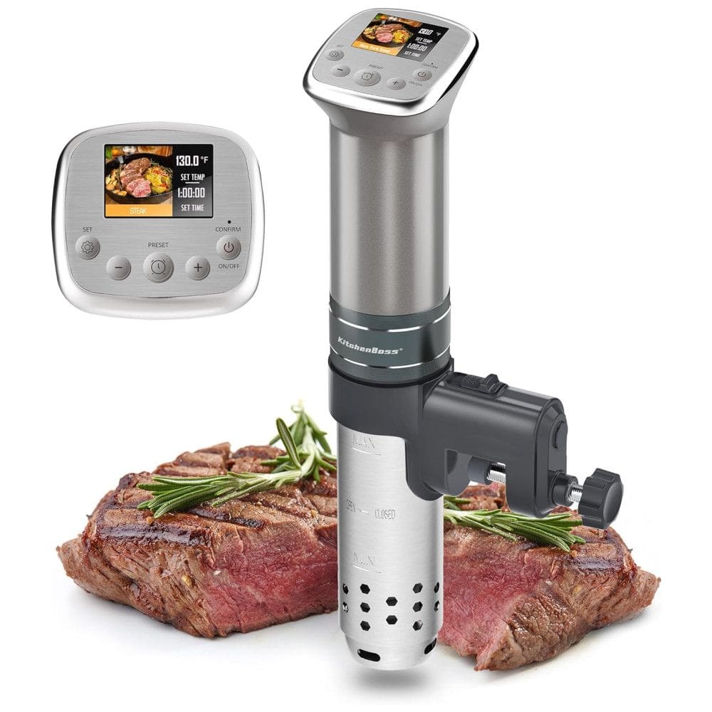 KitchenBoss G321 Termocirculador Elétrico Ultra Silencioso para até 20L, 1100W, 110V, Prata