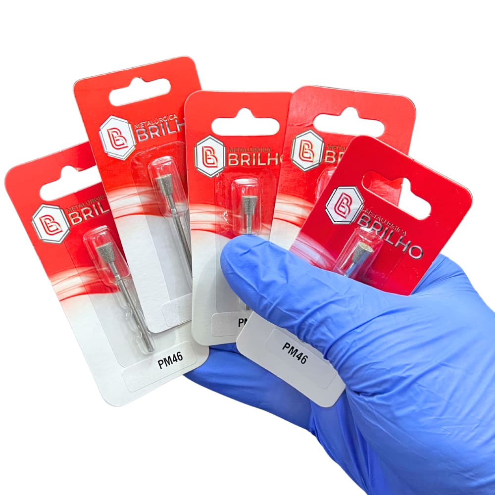 Broca Diamantada 046 Brilho - Kit com 5 Unidades