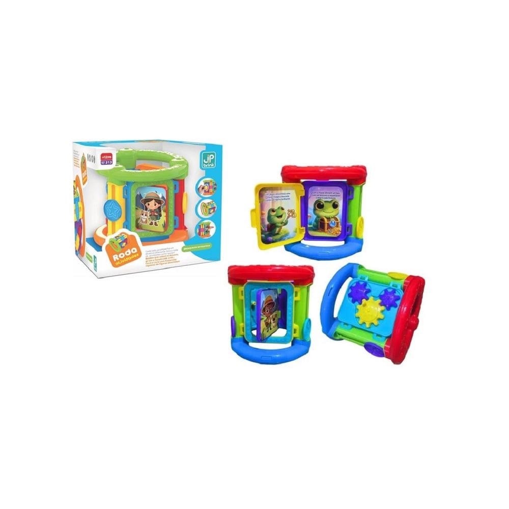 Brinquedo Infantil Educativo Roda De Atividades - JPBrink