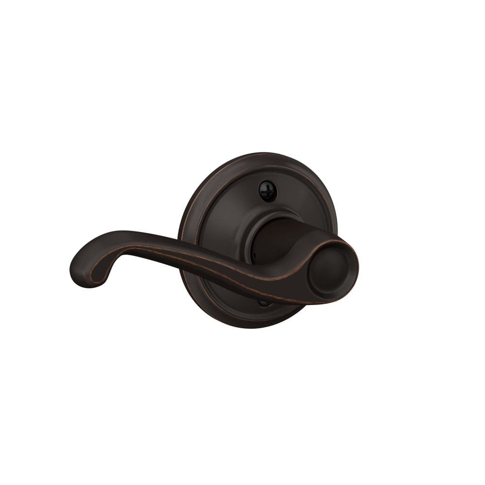 Alavanca de porta SCHLAGE F170 FLA 716 Bronze envelhecido para destro