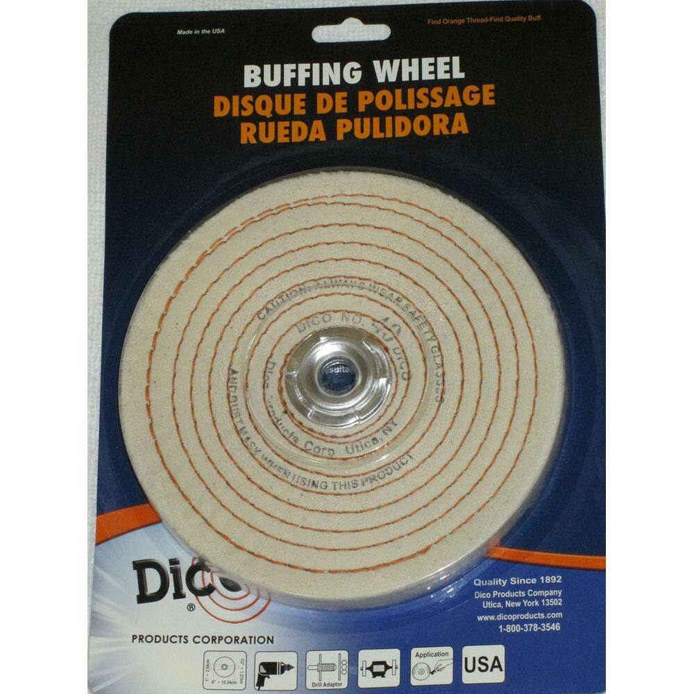 Roda de polimento Dico 527-40-6 15 cm de diâmetro 1,3 cm de espessura