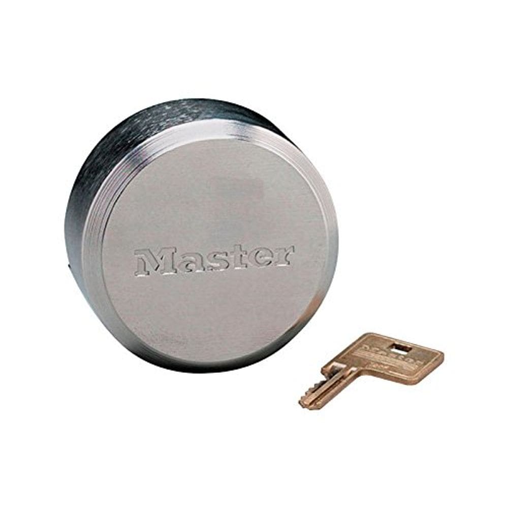 Cadeado de disco de zinco fundido Lock Master Lock Pro Series de 7,3 cm