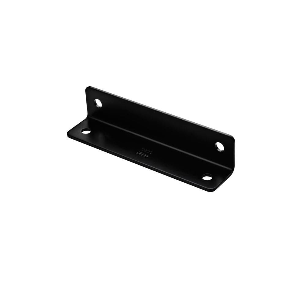 Corner Brace National Hardware N351-486 1212BC com acabamento preto