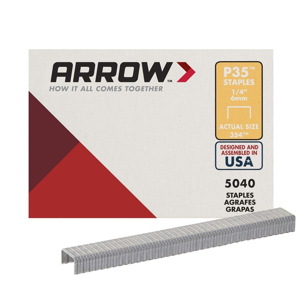 Staples Arrow 354 P35 Heavy Duty, perna de 6 mm, pacote 5040