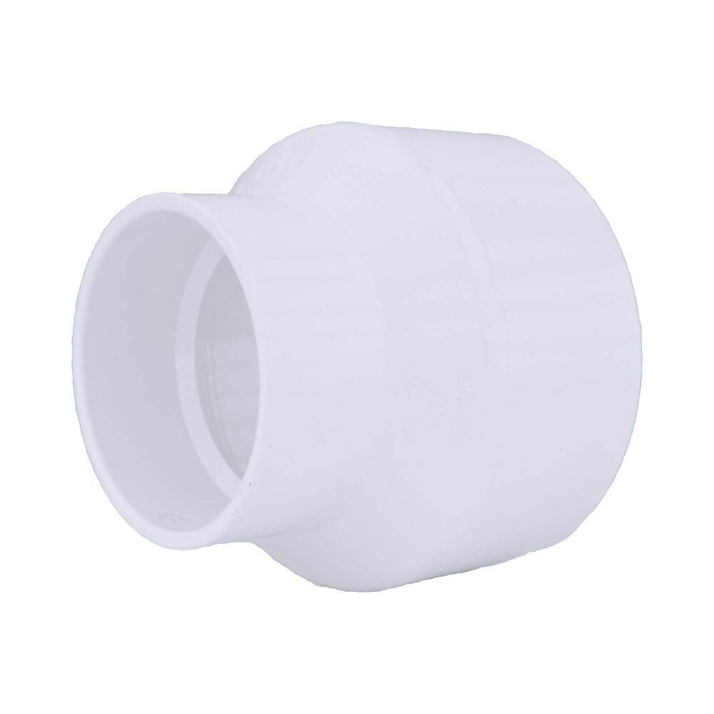Redutor de aumento de tubos Charlotte Pipe 4x6 DWV branco
