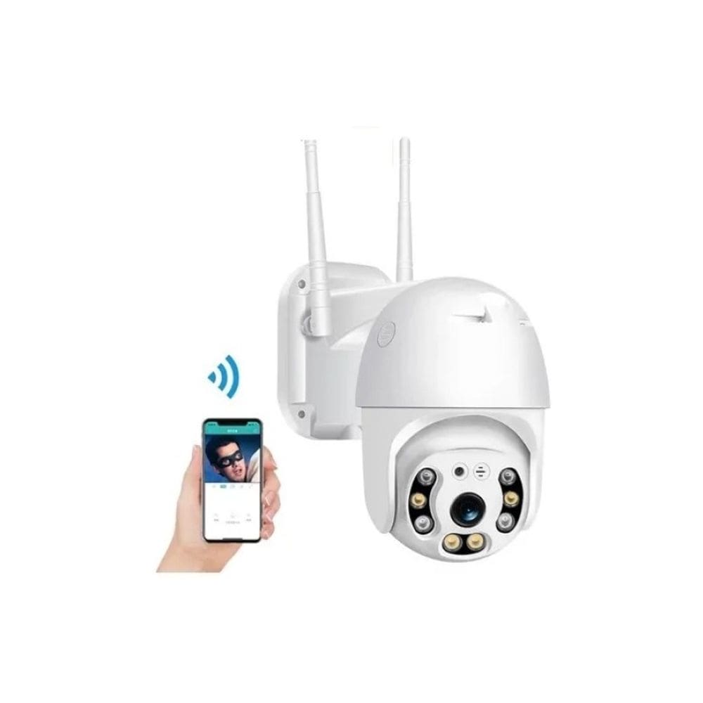 Câmera de segurança HISEE Smart IP Wifi Outdoor IP66 com alarme
