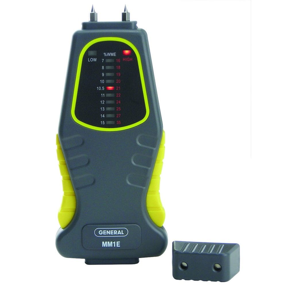 Medidor de umidade General Tools MM1E Barra de LED tipo pino