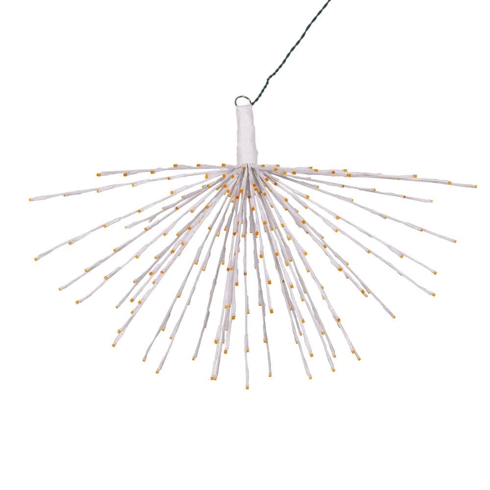 String Lights Vickerman 240Lt 81 cm Branco Starburst Laranja LED
