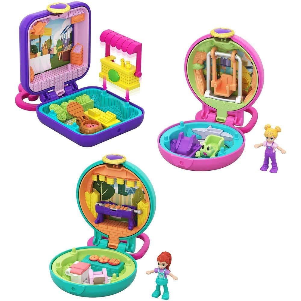 Sortimento compacto minúsculo Toy Polly  com microboneca
