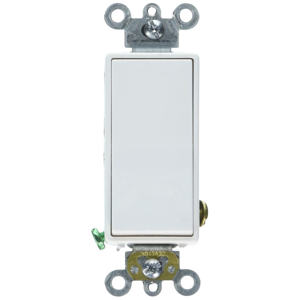 Interruptor eletrônico Leviton 5621-2WS 20 Amp 120/277V Branco
