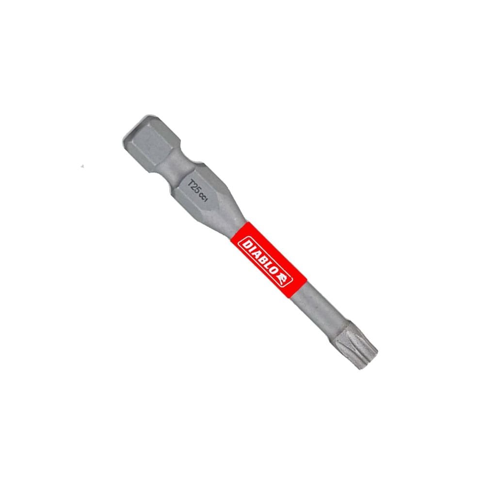 Fastener Drive Bits Diablo DT252P5 T25, pacote com 5 cm