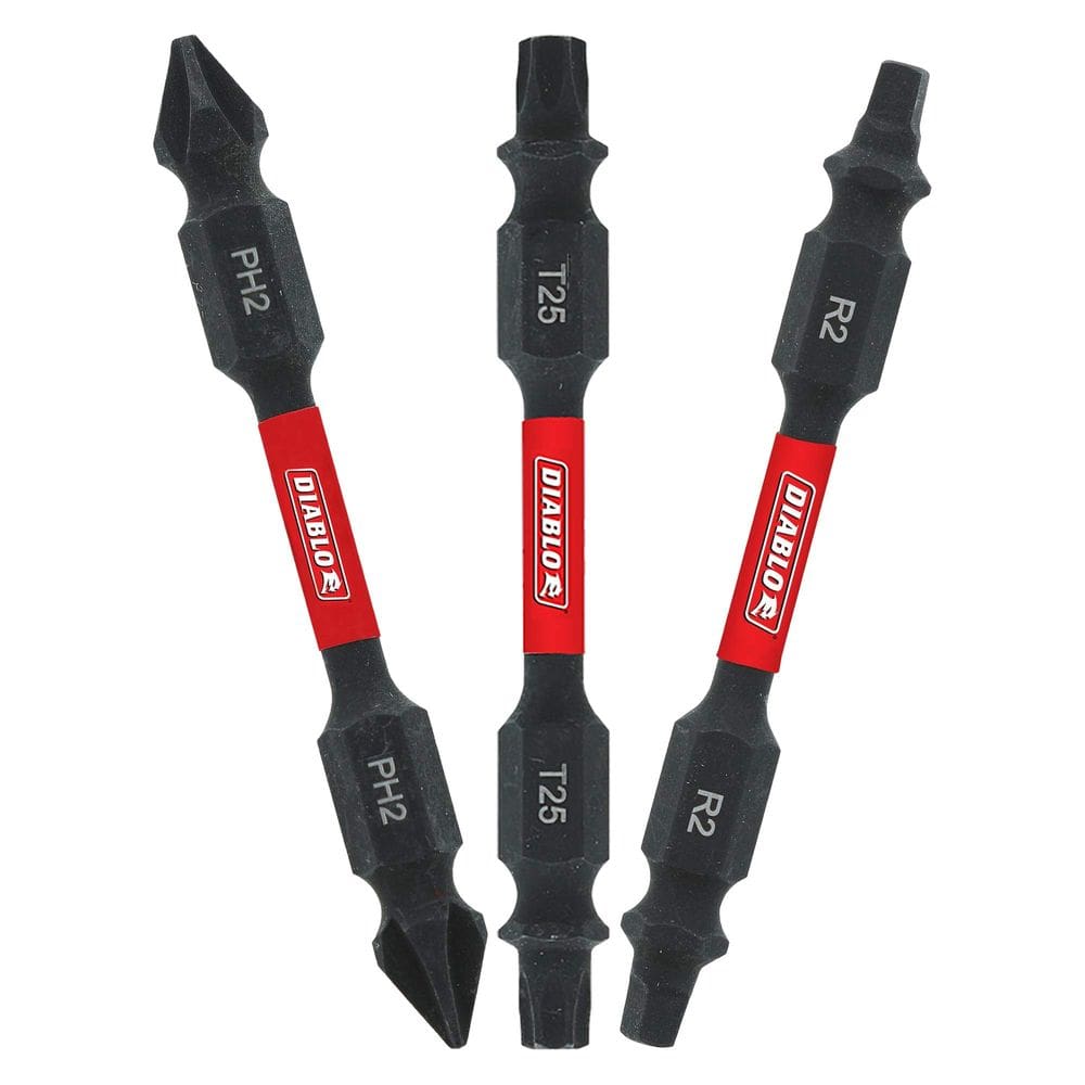 Conjunto de brocas Fastener Drive Diablo MaxTorque Zone 6,5 cm, 3 unidades