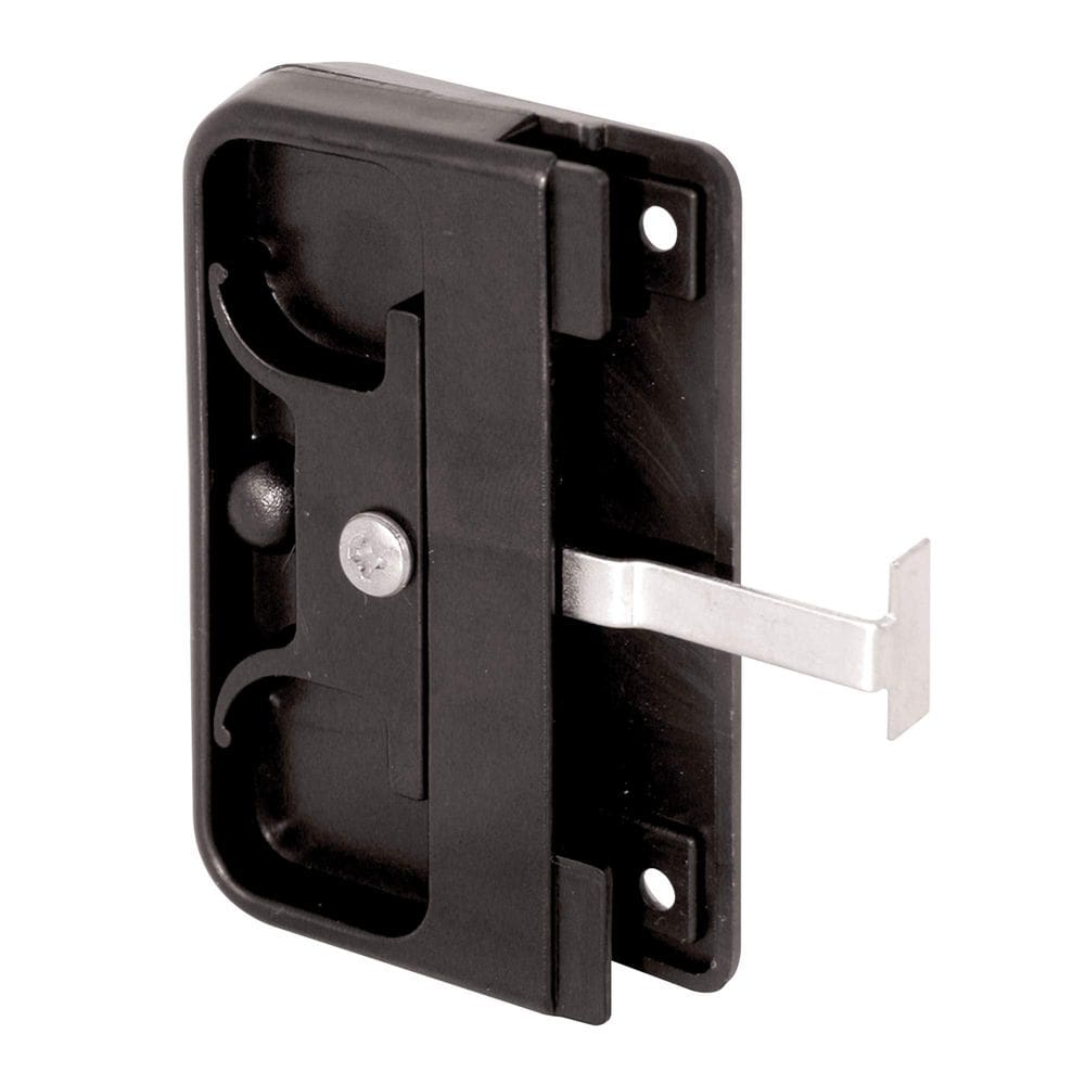 Feche e puxe a porta com tela PRIME-LINE A 142 em plástico preto