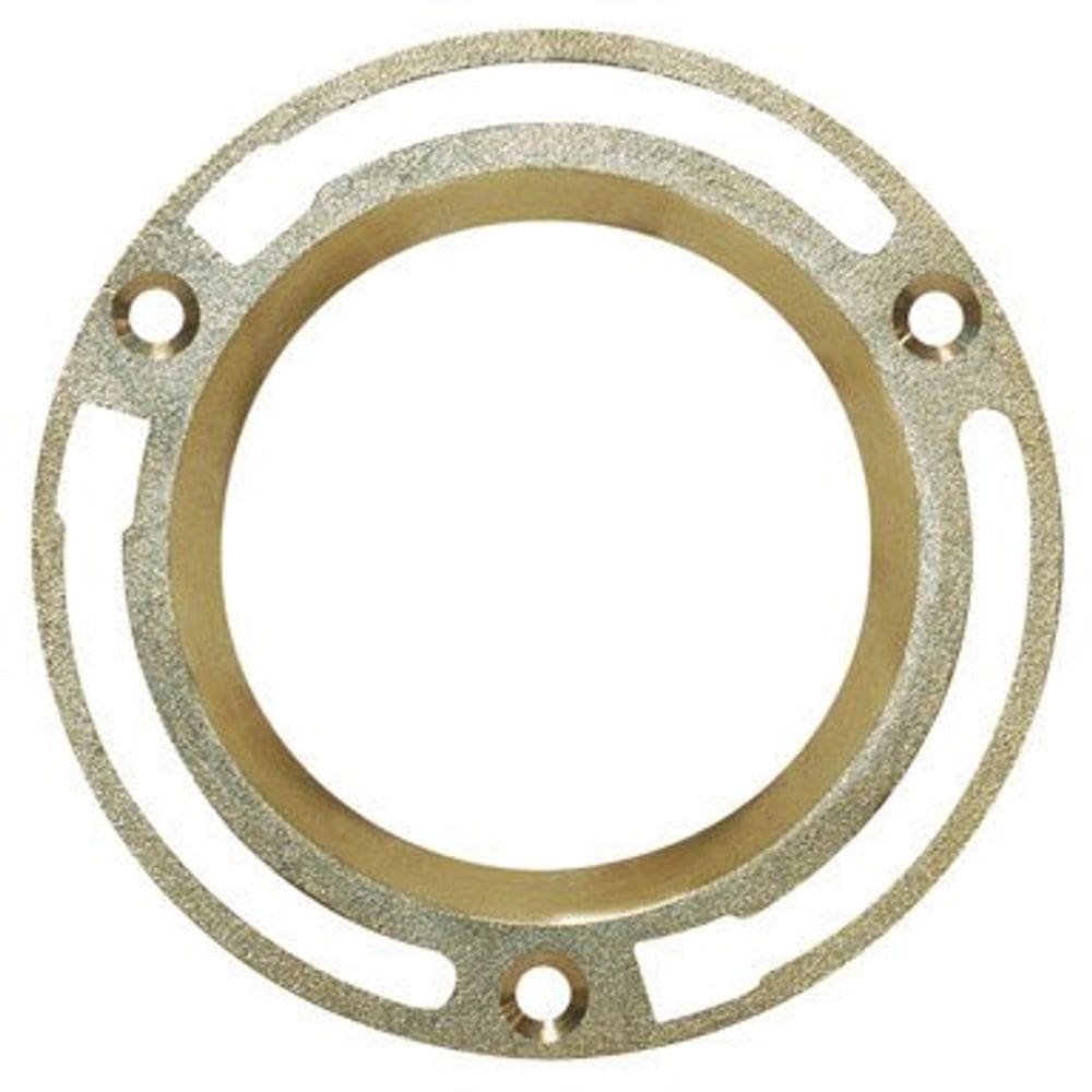 Flange de armário de latão Sioux Chief com 10 cm de profundidade