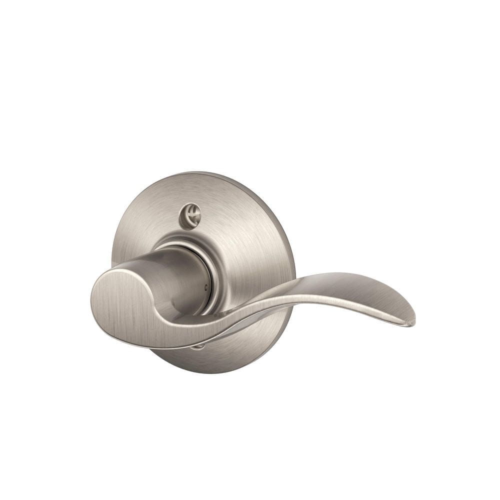 Alavanca de porta SCHLAGE F170 ACC 619 RH Níquel acetinado Mão Direita