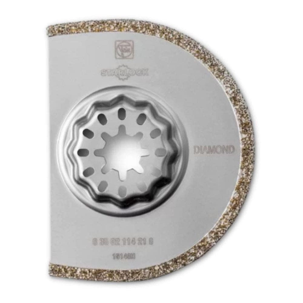 Lâmina de serra Fein Starlock Diamond 7,5 cm segmentada Kerf 2,2 mm