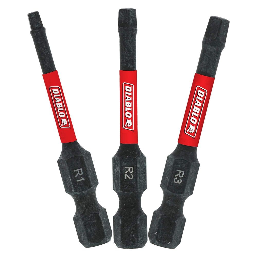 Pacote variado de bits Square Drive Diablo DSQV2-S3 Torque Design