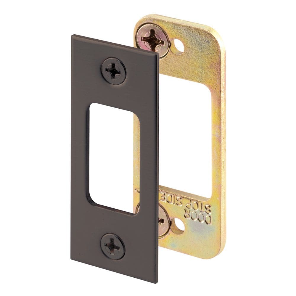 Fechadura de porta Deadbolt Strike PRIME-LINE E 2482 Classic Bronze