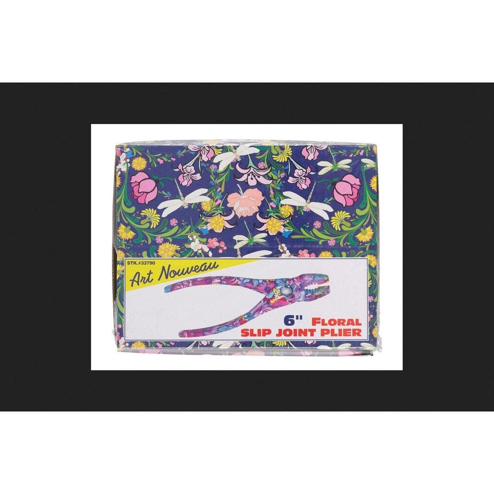 Alicate BWT 6” em aço com junta deslizante floral