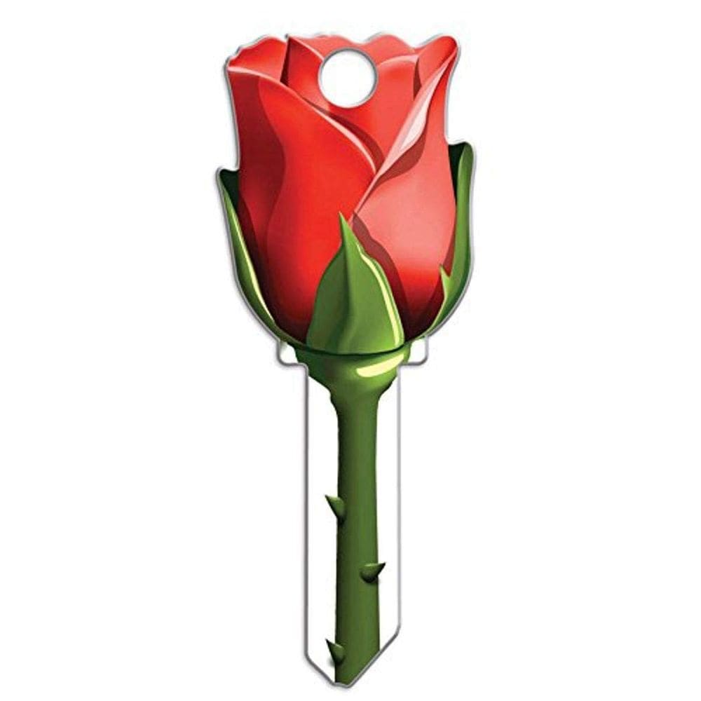 Chave em branco Lucky Line Rose House SC1 modelo B107S
