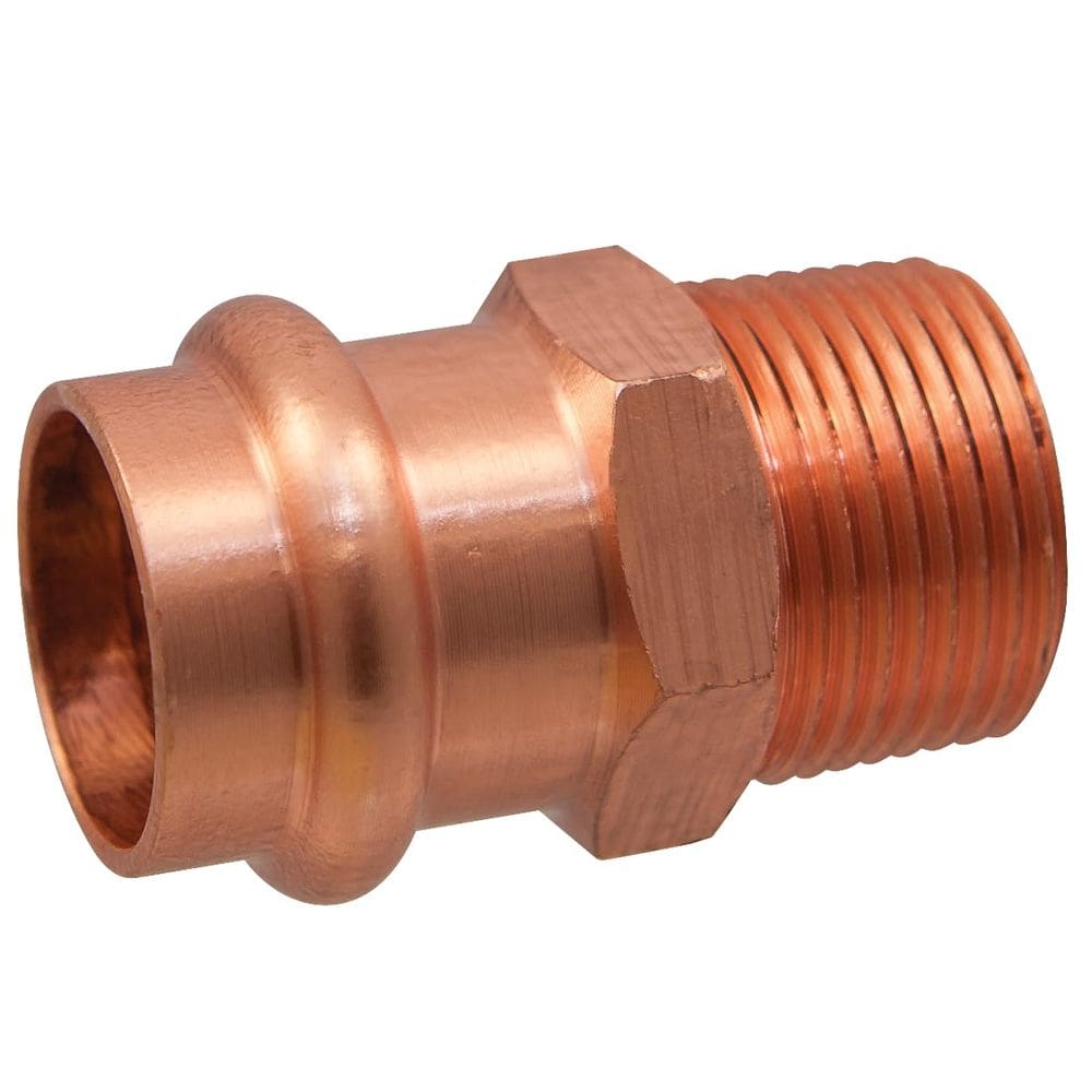 Encaixe de tubulação de mangueira NIBCO PC604 1/2 Press XM Adapter LD