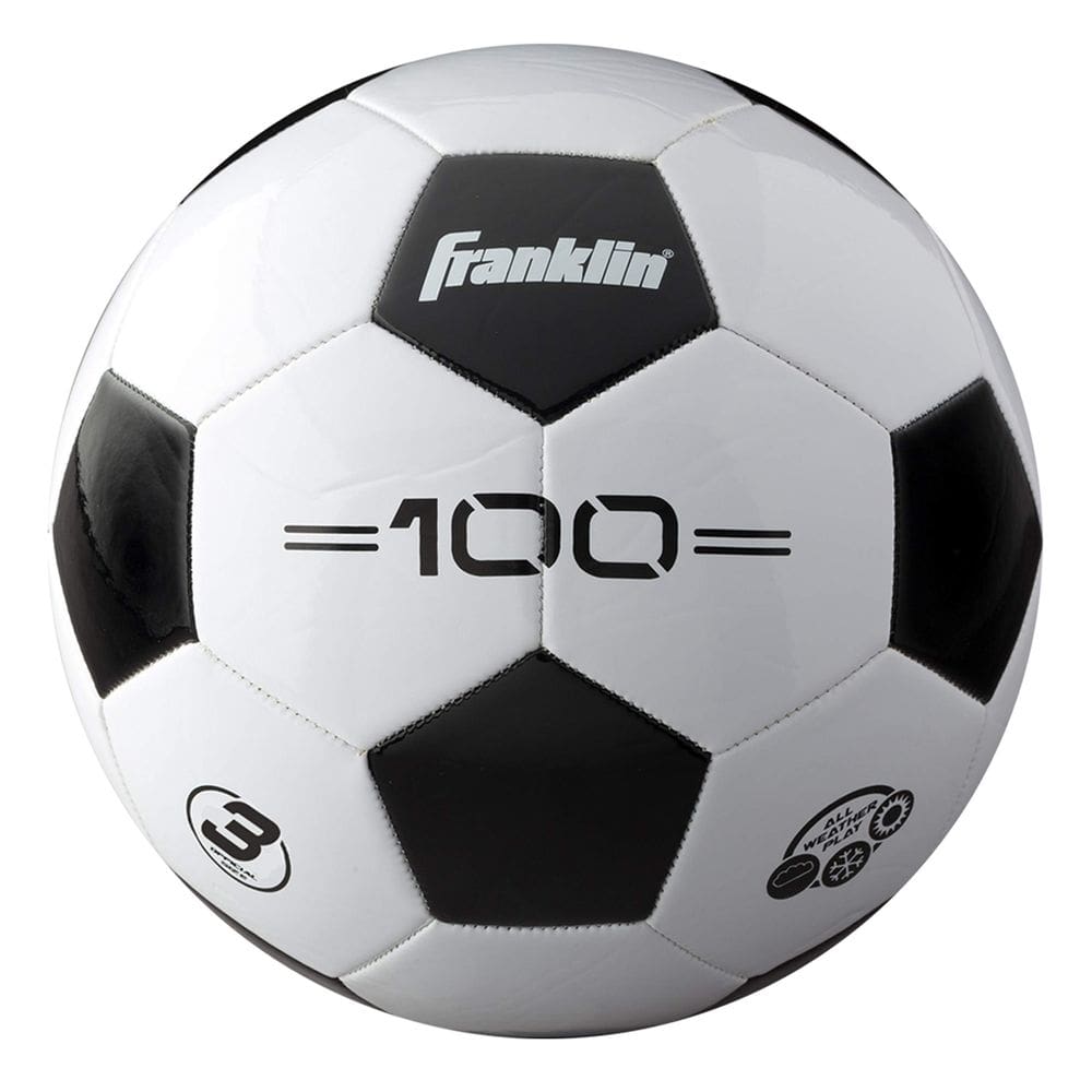 Bola de futebol Franklin Sports F-100 tamanho 3 para jovens
