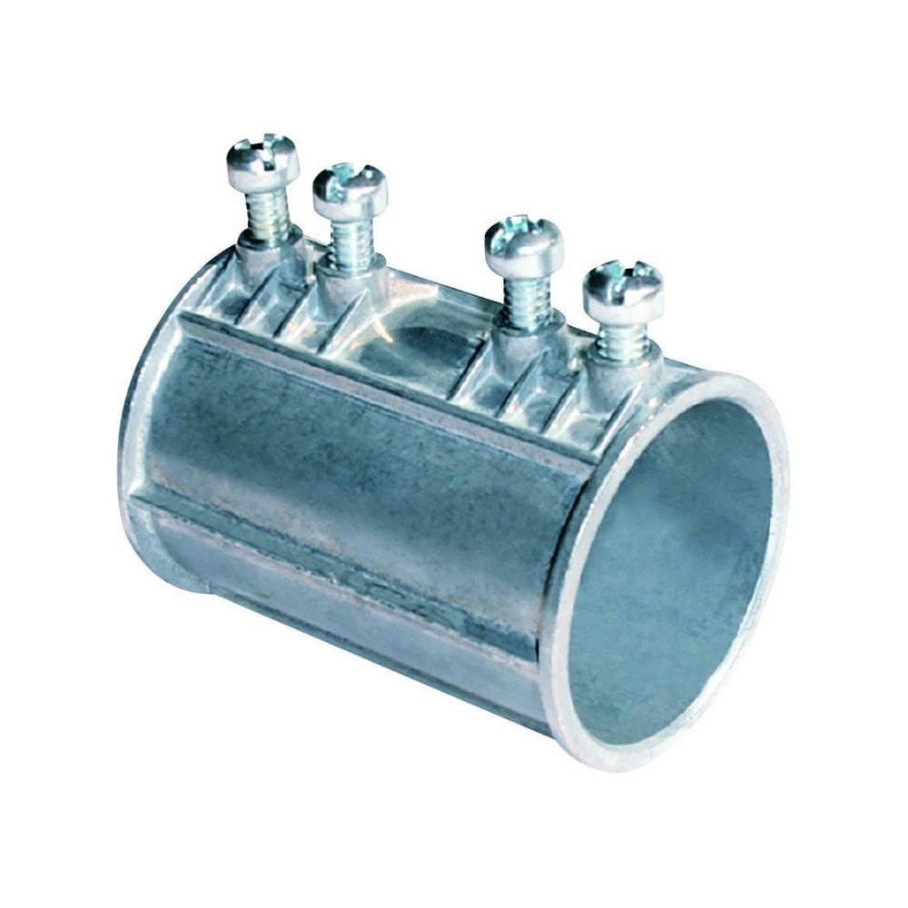 Encaixe de tubulação de mangueira Gam-Pak Sigma EMT Set Screw Coupling 3,2 cm