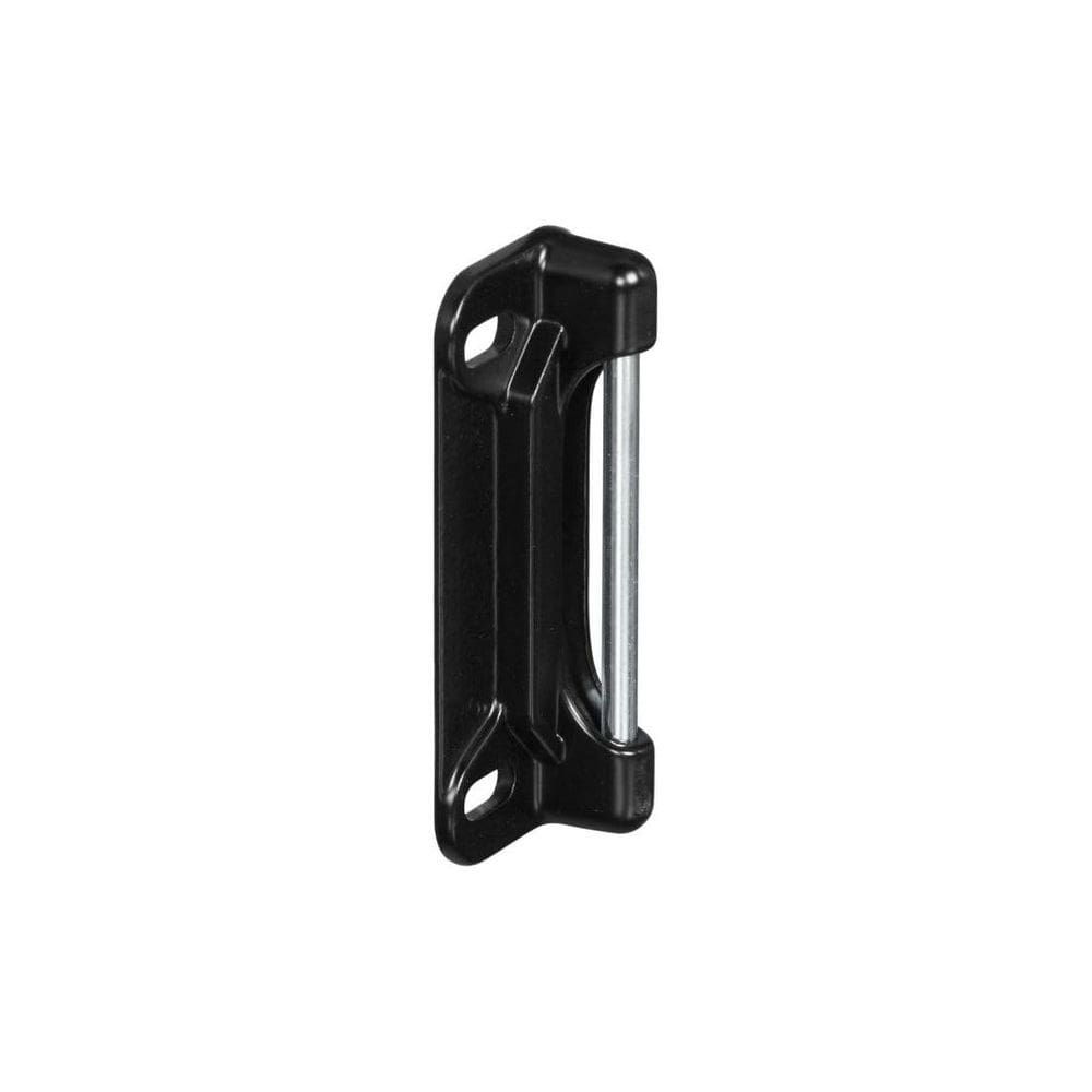 Placa de substituição Strike Plate National Hardware N162-057 preta