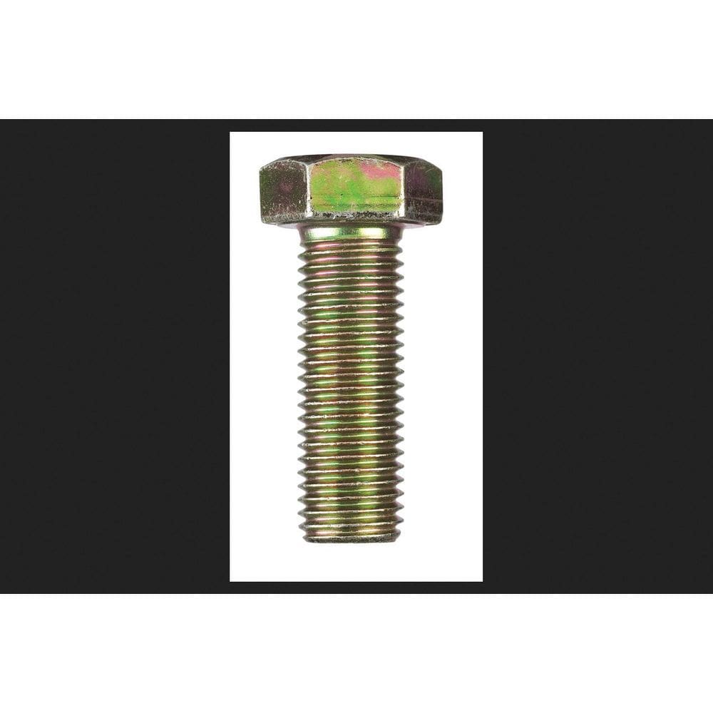 Parafuso de cabeça hexagonal Bolt Hillman, 1 polegada x 7,5 cm, pacote com 10