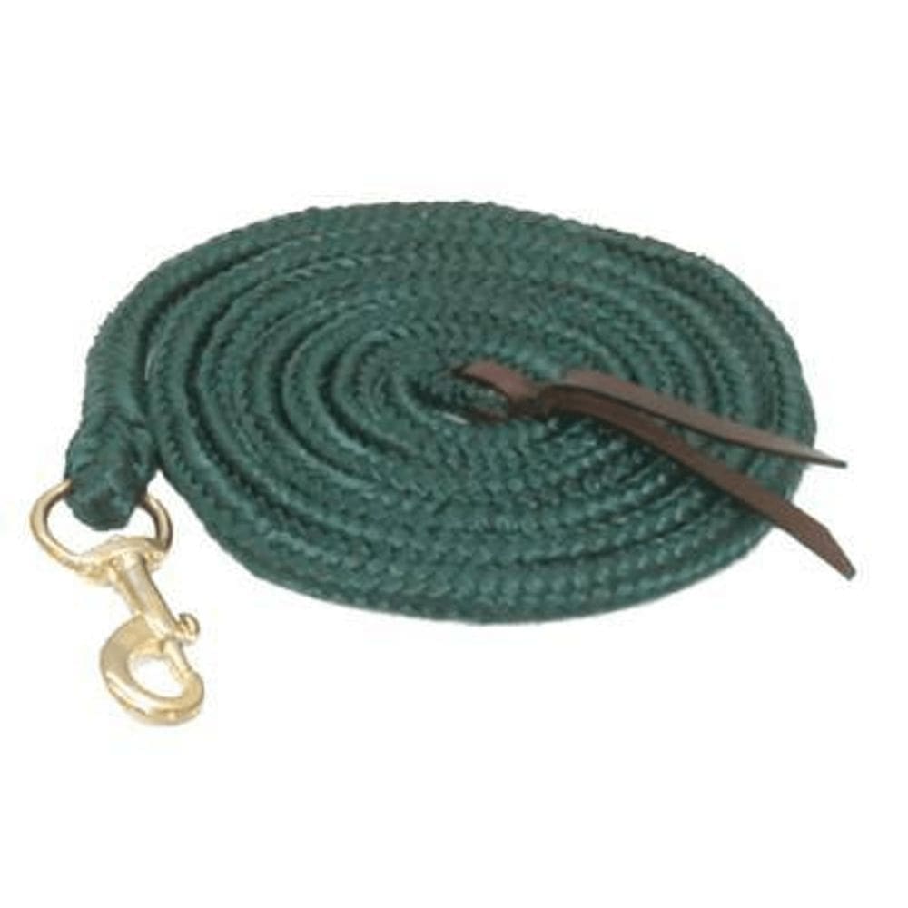 Coleira Gatsby Poly Cowboy Lead 3m Hunter, extremidade em couro