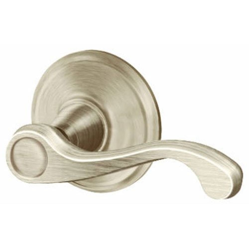 Alavanca SCHLAGE Flair Dummy RH em níquel acetinado F170VFLA619RH