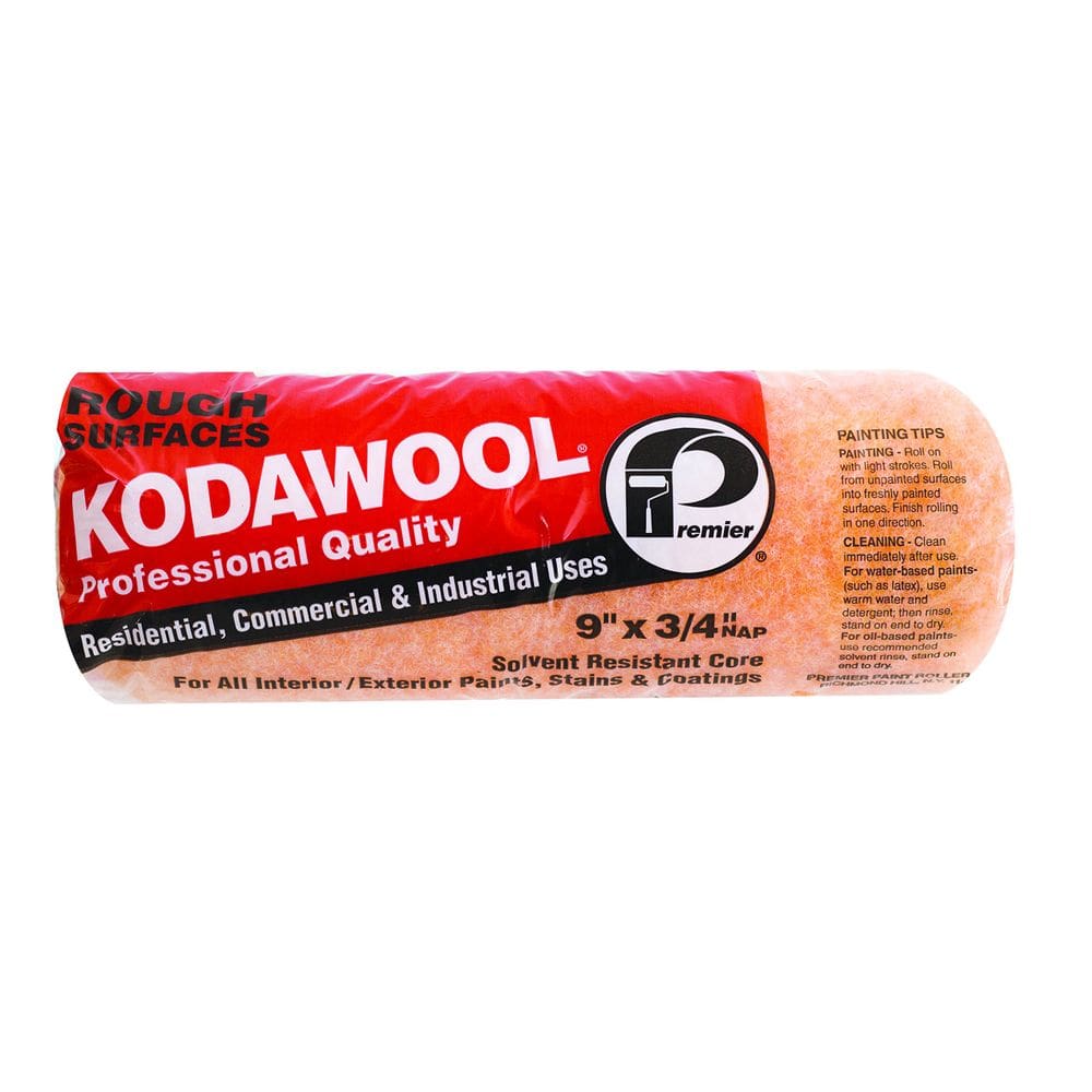 Tampa de rolo de pintura Premier 23 cm x 2 cm Kodawool resistente a solventes