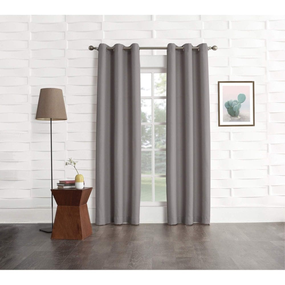 Cortina nº 918 Webster Grey, pacote com 2