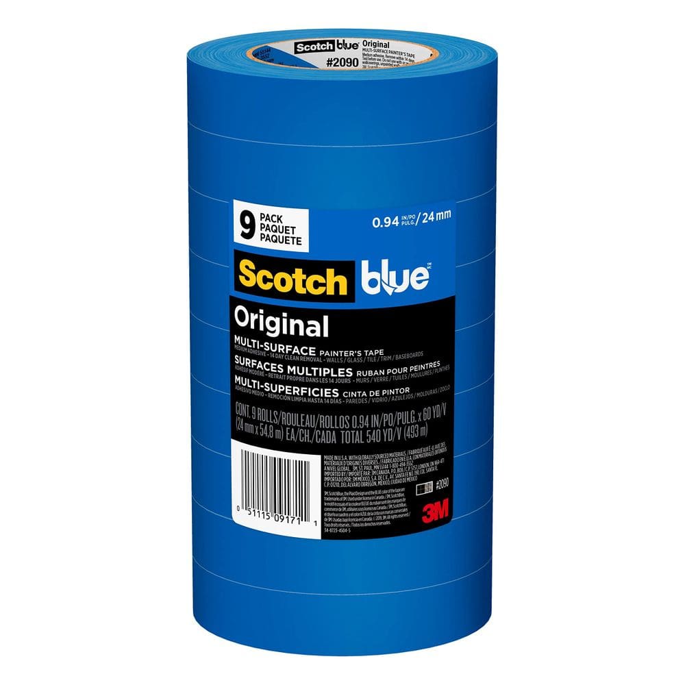 Fita para pintores ScotchBlue autêntico Multi-Surface 24 mm x 55 m