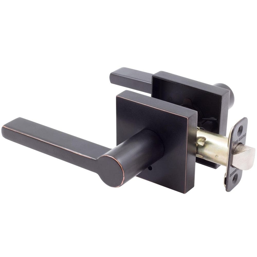 Alavanca de porta Stone Harbor Hardware Vienna Privacy Vintage Bronze