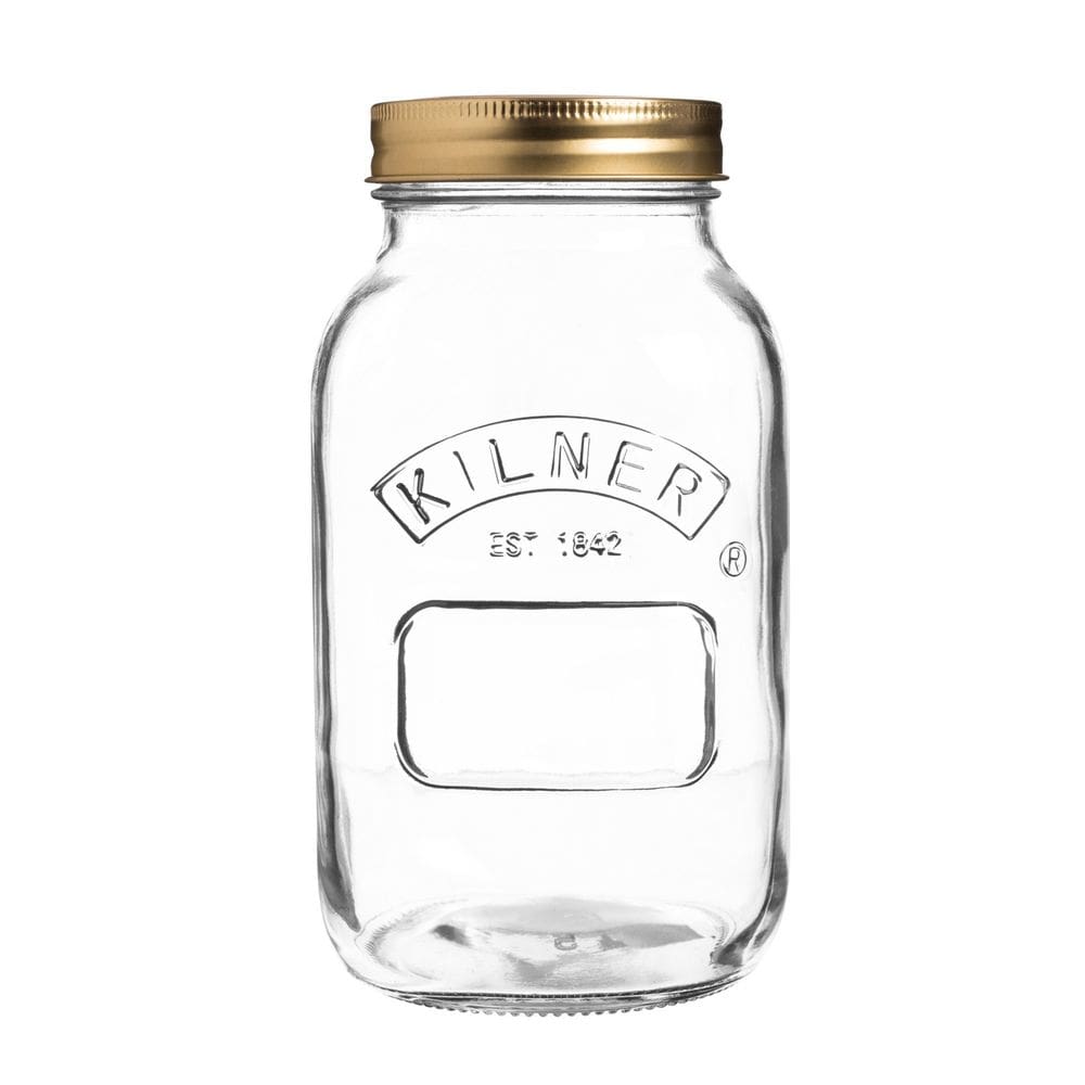 Frasco de armazenamento de alimentos Kilner 1L Vacuum Seal Preserve