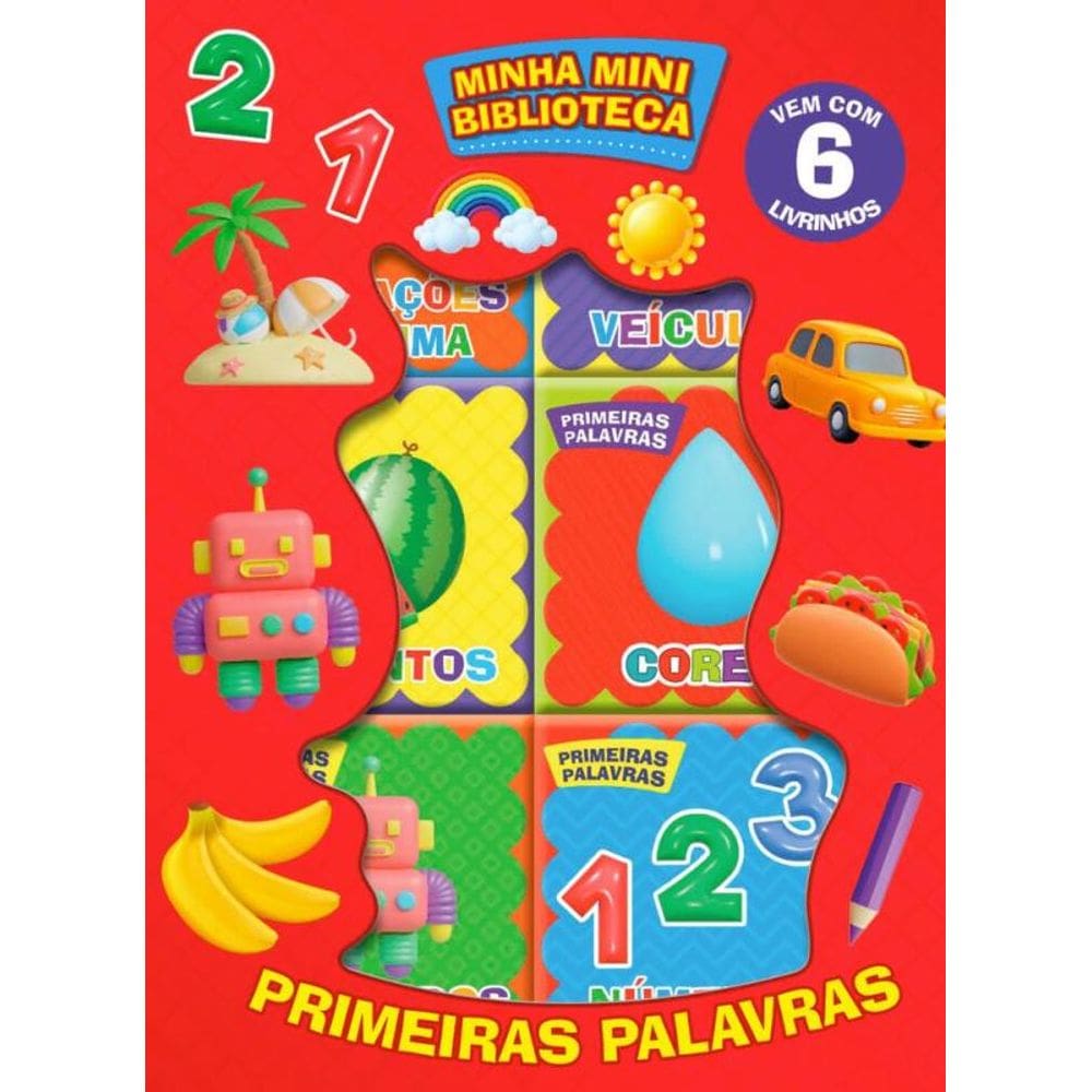 Minha Mini Biblioteca - Primeiras Palavras