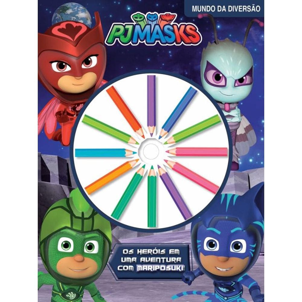 PJ Mask - Mundo da diversão: Os heróis em uma aventura com Mariposuki!