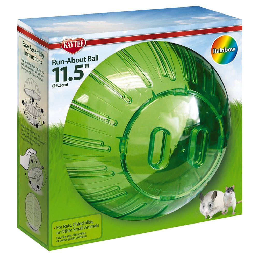 Bola de exercícios Kaytee de 11,5” para ratos e chinchilas