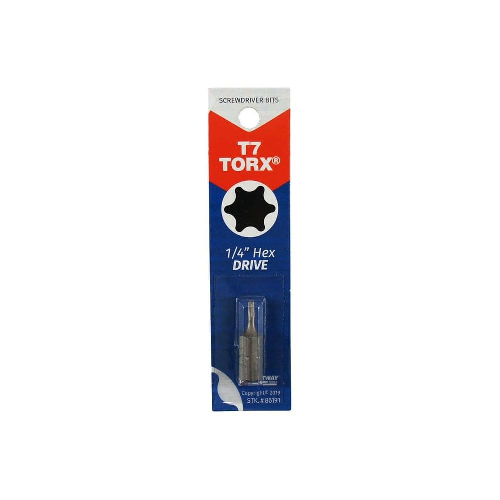 Inserir Bit Best Way Tools 1/4” Hex #8 Torq-Set