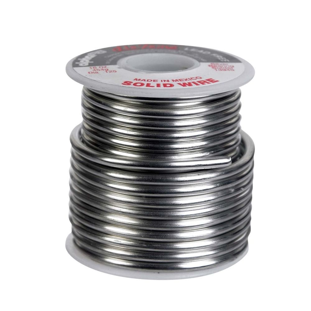 Fio Alpha Metals Alpha Fry 453 g 3,2 mm de prata sem grafite