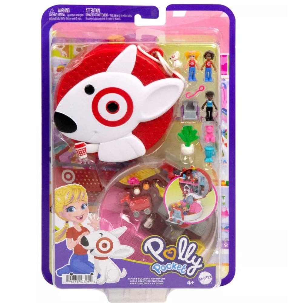 Playset Polly Target Bullseye com bonecas e acessórios