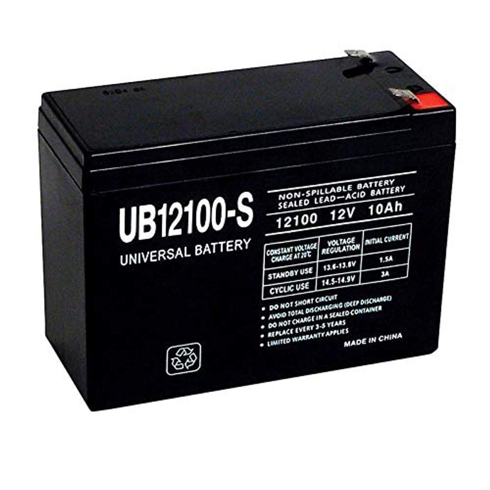 Bateria automotiva UPG UB12100-S 12V 10Ah de grafite-ácido selado