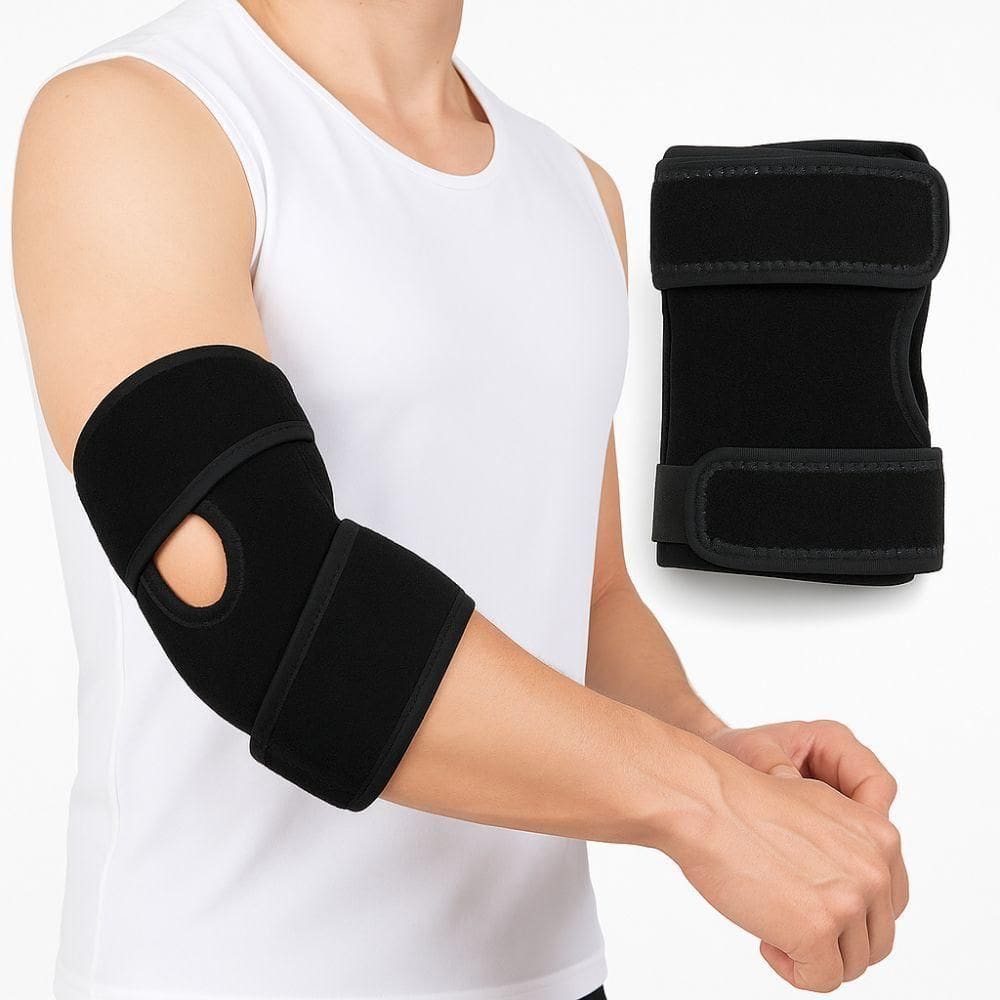 Cotoveleira Ortopédica Ajustável Tensor Compressão Academia