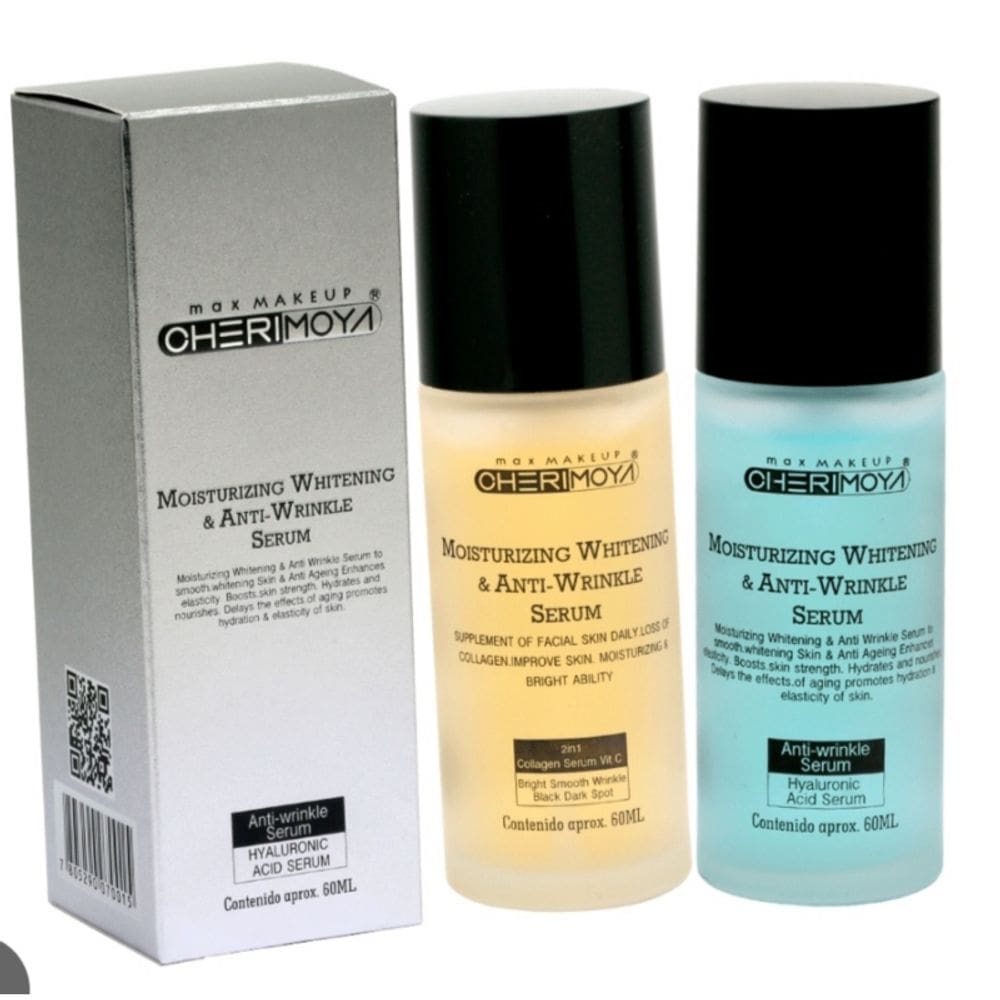 Pacote facial de soro de vitamina C e ácido hialurônico 60mL