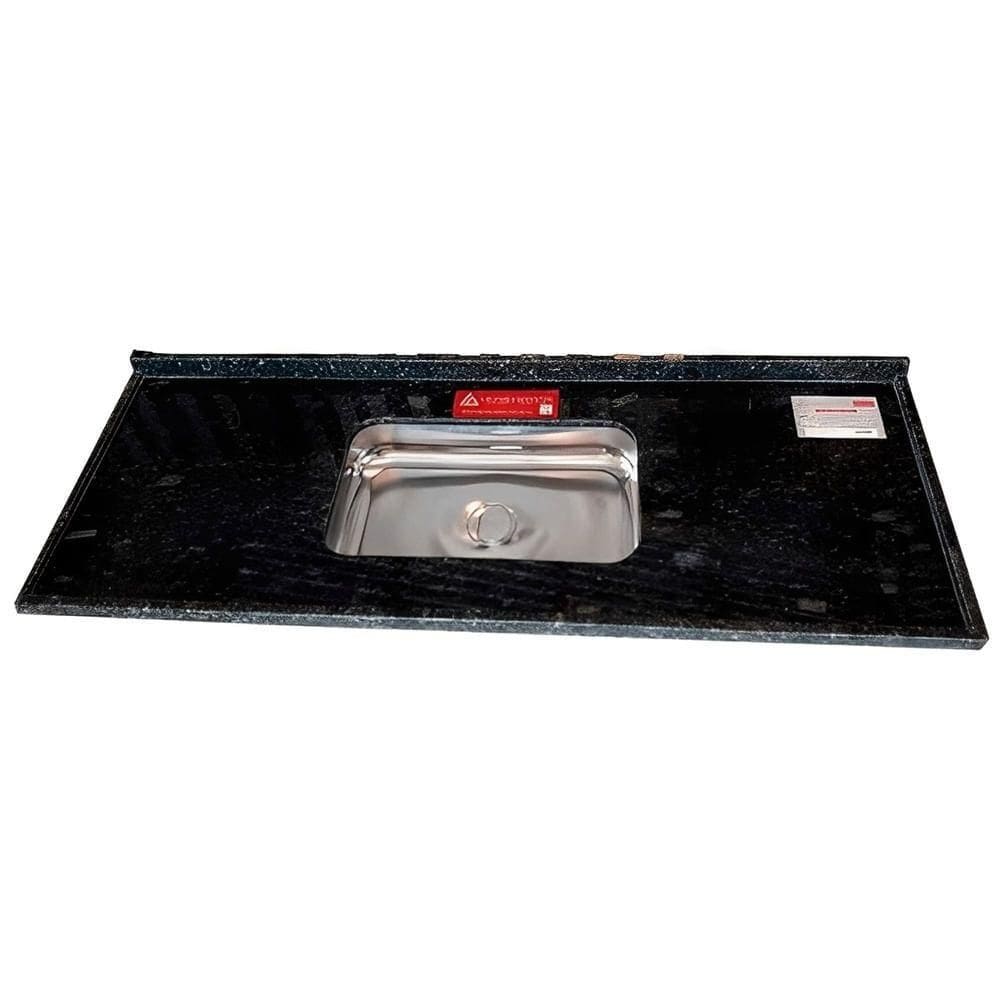 Pia De Granito Verde Ubatuba 1,2 Metro - La Pia Granito Verde Ubatuba 1,20m Lg