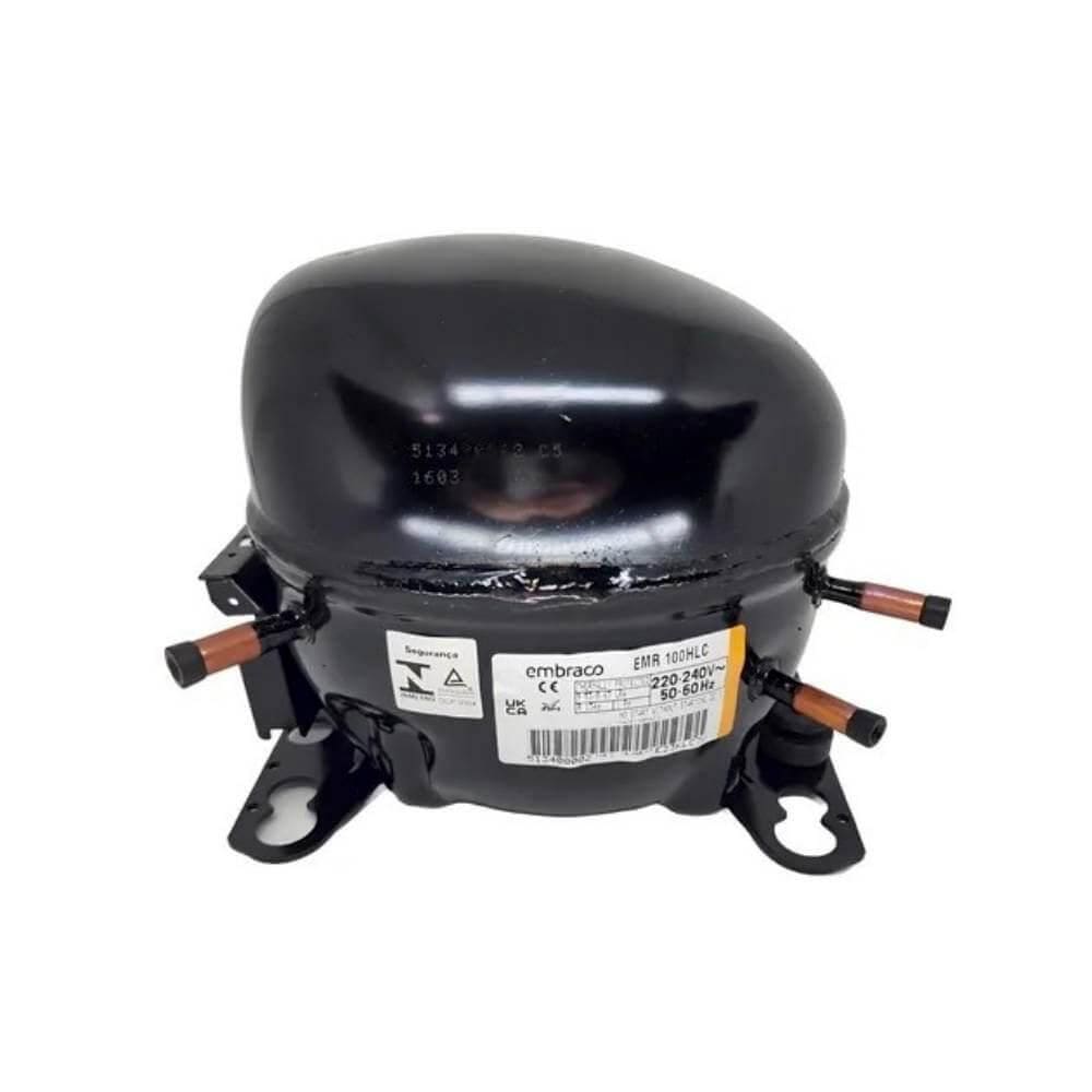 Compressor Embraco 1/3 Hp R134 EMR100HLC - 220V