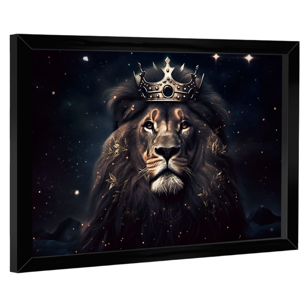 Quadro Decorativo O autêntico Rei Leão