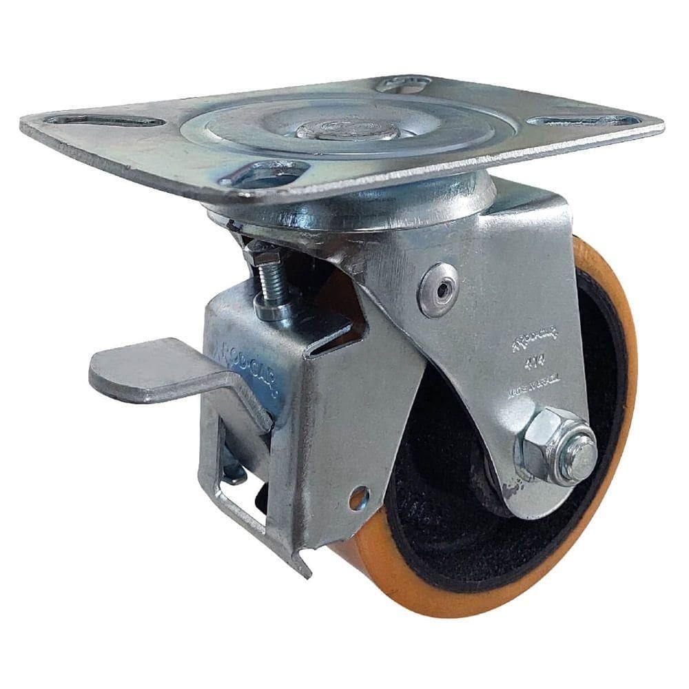 Rodízio Giratório Com Base 250 Kilos Glroa 414 Ufk - 117343 - Rod-car